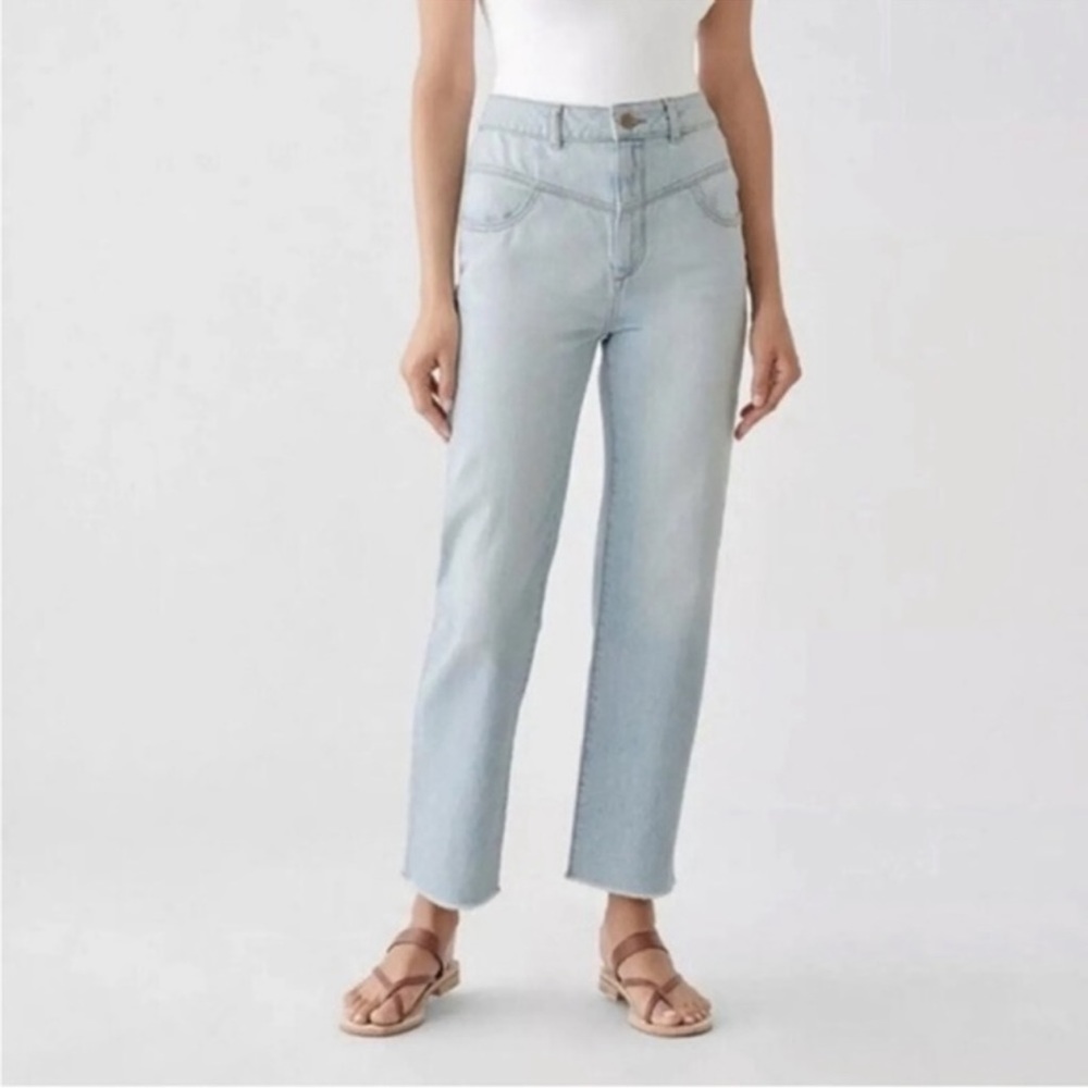 NWT DL1961 Jerry High Rise Vintage Straight Leg Jean | Springdale